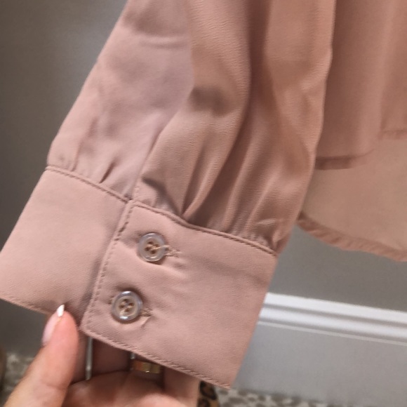 Blu Pepper Sheer Glitter Blouse - Picture 5 of 9